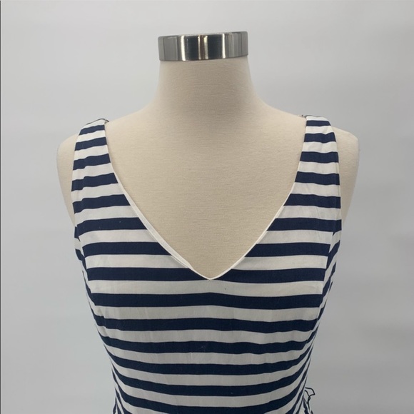 Lilly Pulitzer Roswell Navy and White Stripe Cording We Will Go Size 8 - Picture 14 of 16